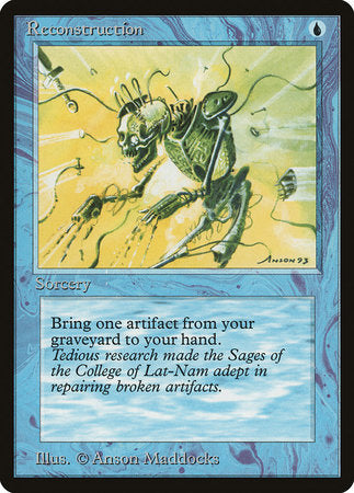 Reconstruction [Antiquities] | Eastridge Sports Cards & Games