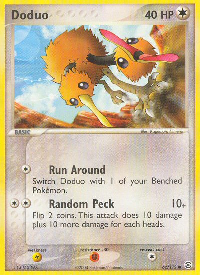Doduo (62/112) [EX: FireRed & LeafGreen] | Eastridge Sports Cards & Games