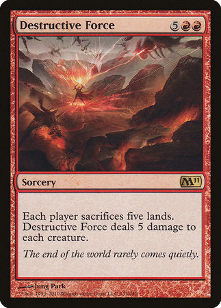 Destructive Force [Magic 2011] | Eastridge Sports Cards & Games