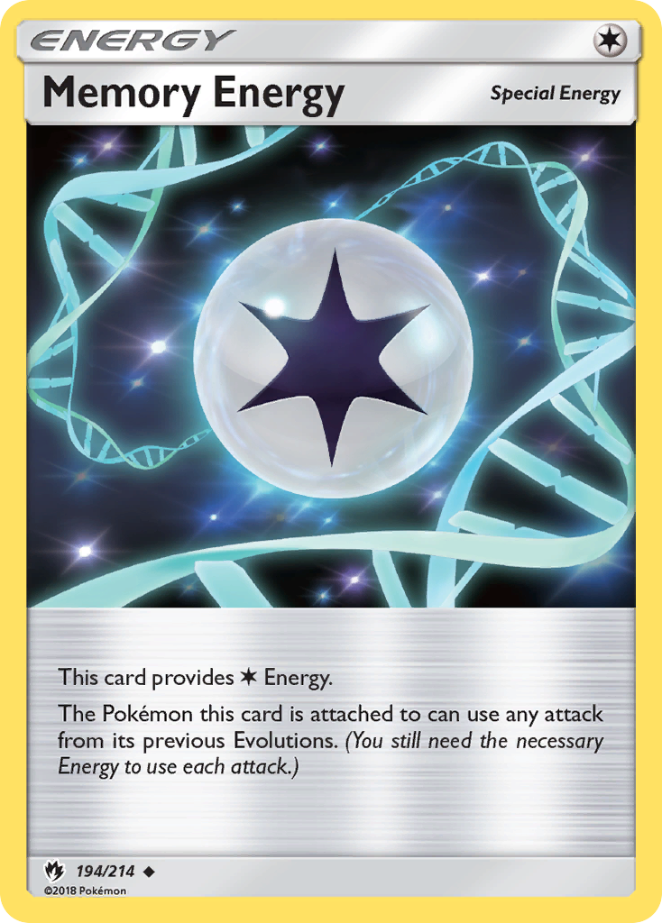 Memory Energy (194/214) [Sun & Moon: Lost Thunder] | Eastridge Sports Cards & Games