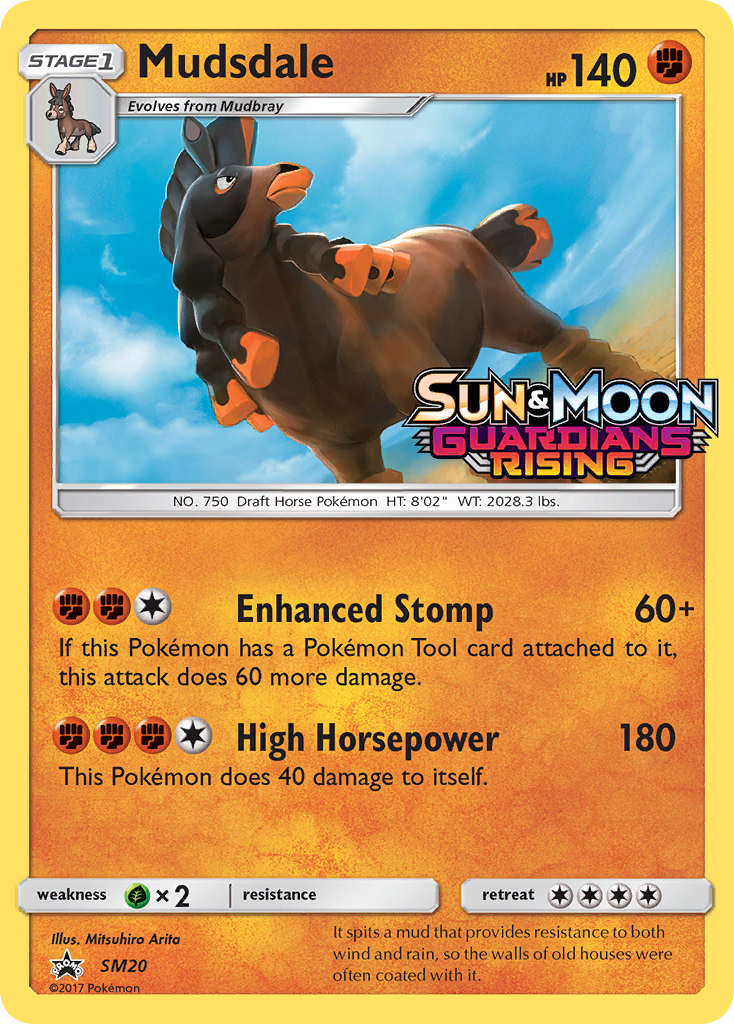 Mudsdale (SM20) [Sun & Moon: Black Star Promos] | Eastridge Sports Cards & Games