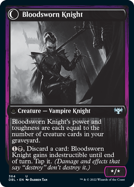 Bloodsworn Squire // Bloodsworn Knight [Innistrad: Double Feature] | Eastridge Sports Cards & Games