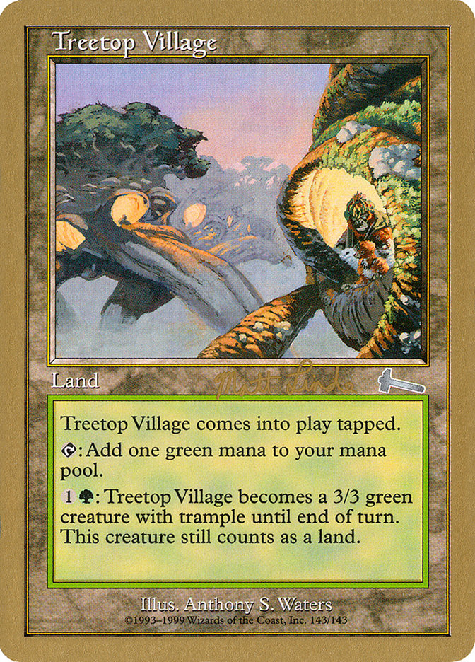 Treetop Village (Matt Linde) [World Championship Decks 1999] | Eastridge Sports Cards & Games