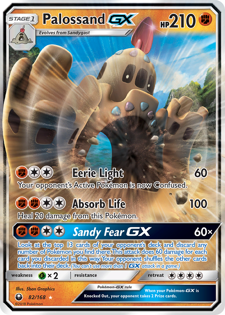 Palossand GX (82/168) [Sun & Moon: Celestial Storm] | Eastridge Sports Cards & Games