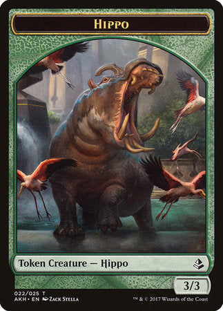 Hippo Token [Amonkhet Tokens] | Eastridge Sports Cards & Games