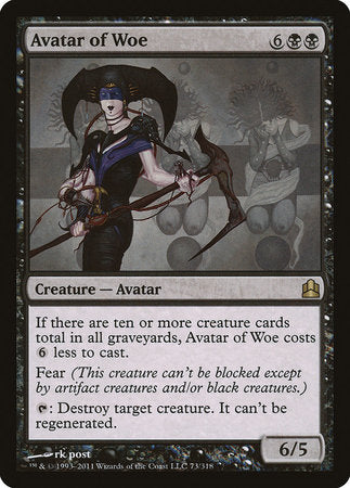 Avatar of Woe [Commander 2011] | Eastridge Sports Cards & Games