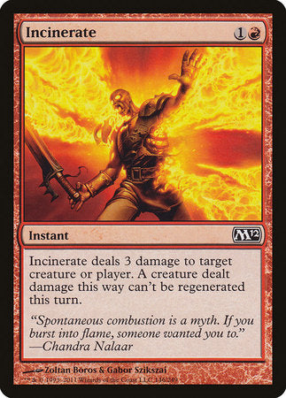 Incinerate [Magic 2012] | Eastridge Sports Cards & Games