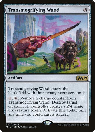 Transmogrifying Wand [Core Set 2019] | Eastridge Sports Cards & Games