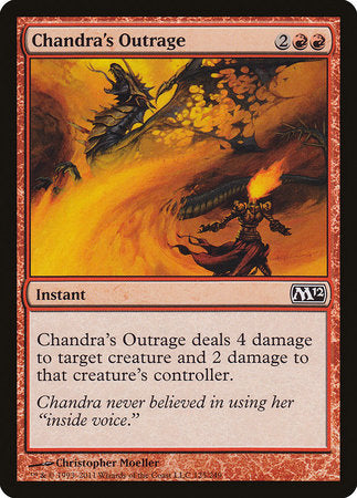 Chandra's Outrage [Magic 2012] | Eastridge Sports Cards & Games