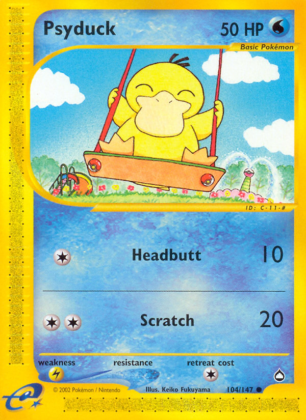 Psyduck (104/147) [Aquapolis] | Eastridge Sports Cards & Games