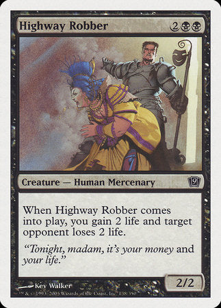 Highway Robber [Ninth Edition] | Eastridge Sports Cards & Games