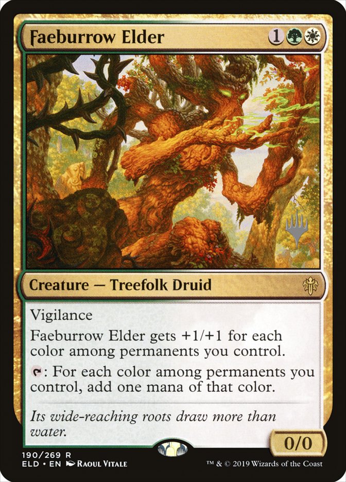 Faeburrow Elder (Promo Pack) [Throne of Eldraine Promos] | Eastridge Sports Cards & Games