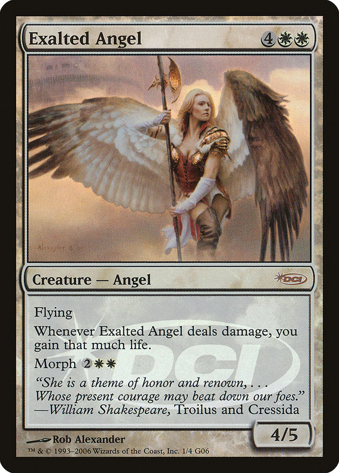Exalted Angel [Judge Gift Cards 2006] | Eastridge Sports Cards & Games