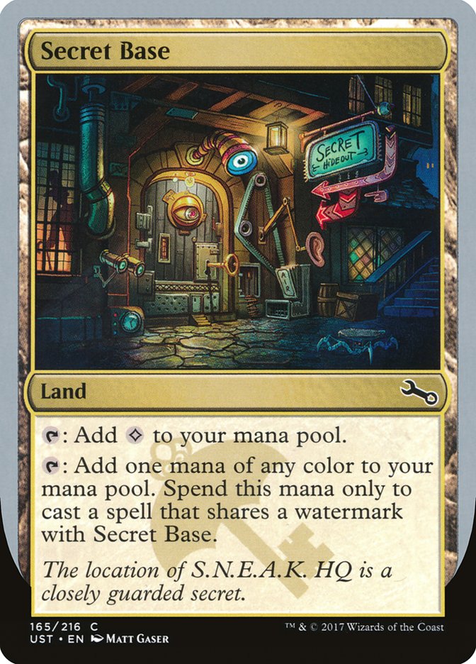 Secret Base (Artist: Matt Gaser) [Unstable] | Eastridge Sports Cards & Games