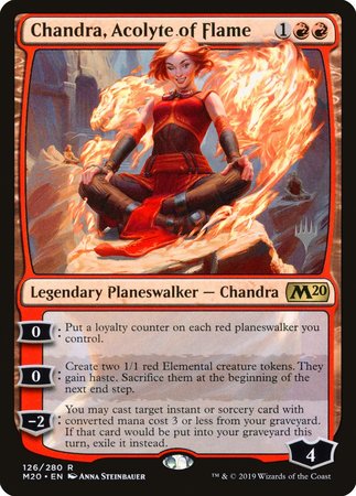 Chandra, Acolyte of Flame [Core Set 2020 Promos] | Eastridge Sports Cards & Games