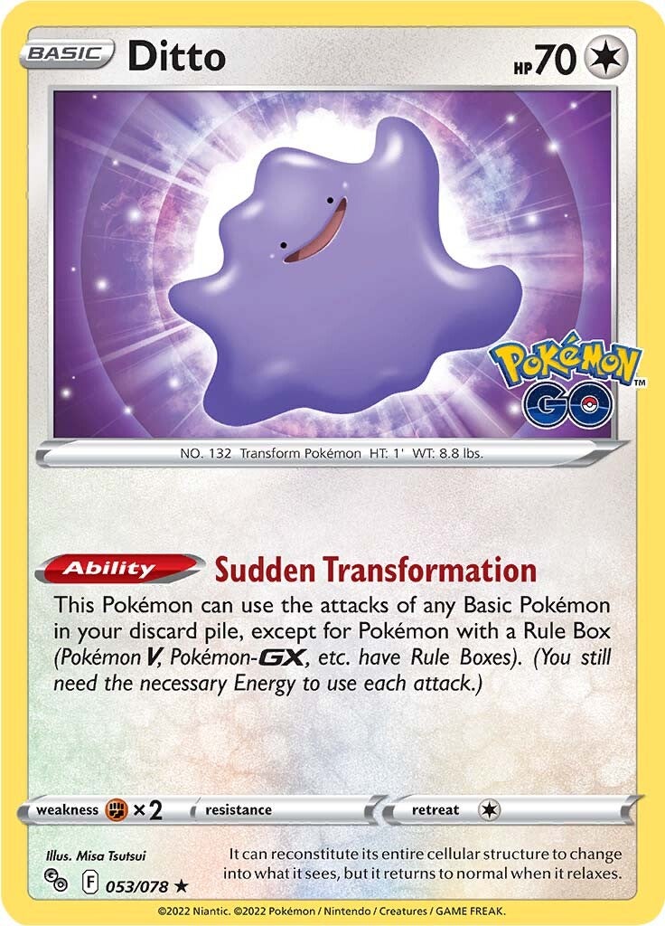 Ditto (053/078) [Pokémon GO] | Eastridge Sports Cards & Games