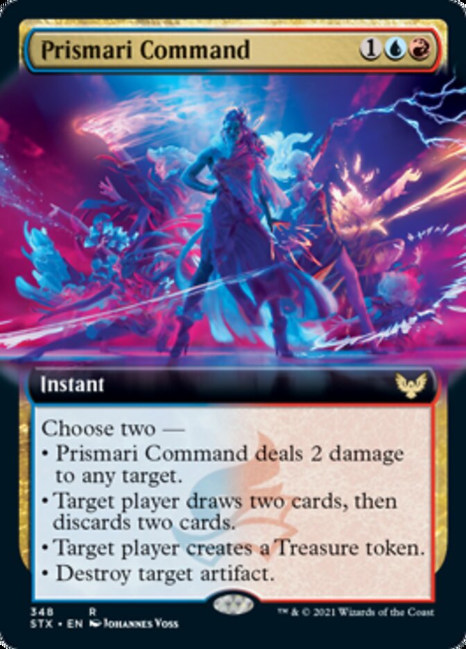 Prismari Command (Extended) [Strixhaven: School of Mages] | Eastridge Sports Cards & Games