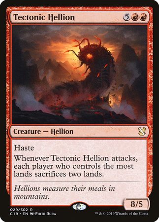 Tectonic Hellion [Commander 2019] | Eastridge Sports Cards & Games