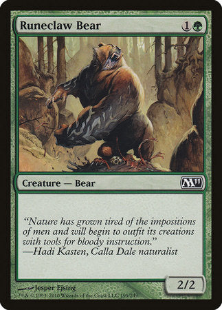 Runeclaw Bear [Magic 2011] | Eastridge Sports Cards & Games