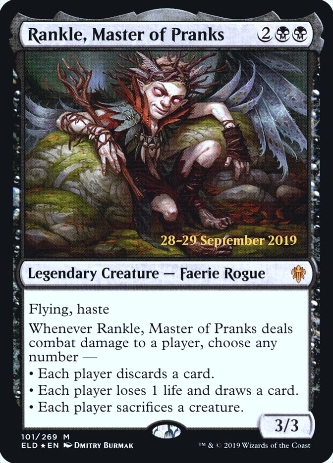 Rankle, Master of Pranks  [Throne of Eldraine Prerelease Promos] | Eastridge Sports Cards & Games