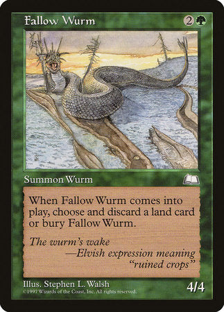 Fallow Wurm [Weatherlight] | Eastridge Sports Cards & Games