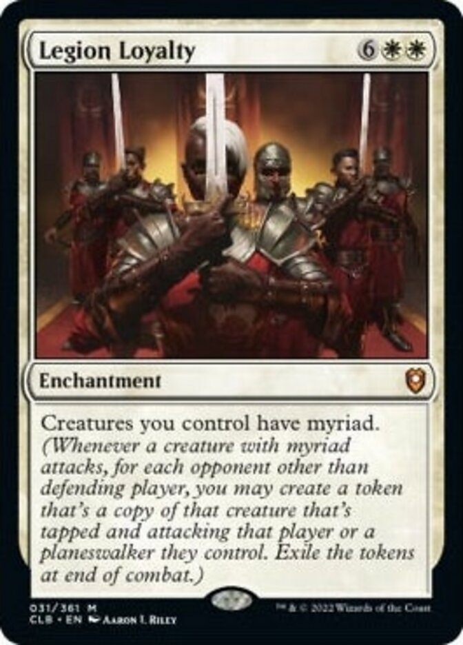 Legion Loyalty [Commander Legends: Battle for Baldur's Gate] | Eastridge Sports Cards & Games