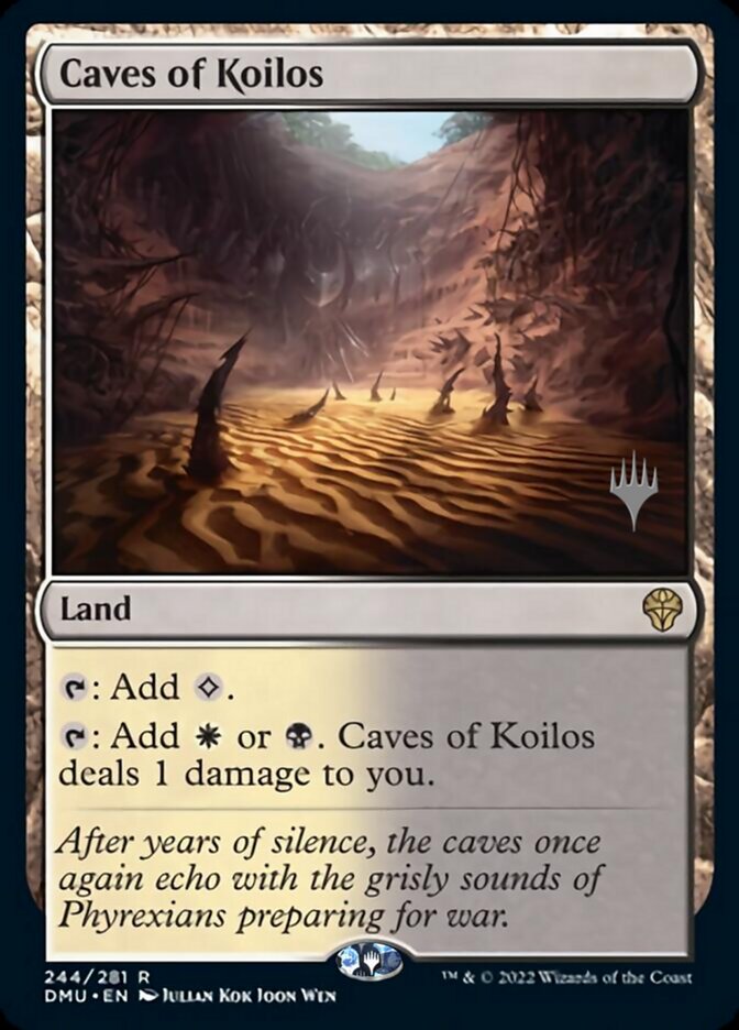 Caves of Koilos (Promo Pack) [Dominaria United Promos] | Eastridge Sports Cards & Games