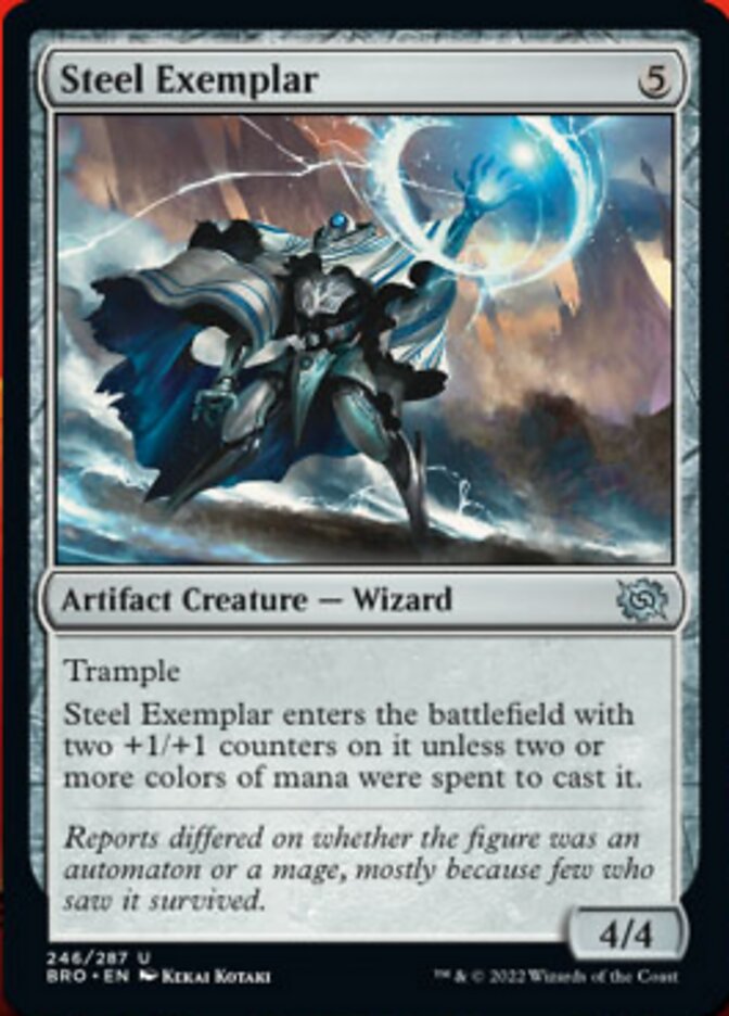 Steel Exemplar [The Brothers' War] | Eastridge Sports Cards & Games