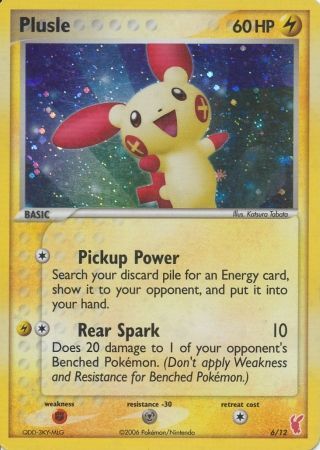 Plusle (6/12) [EX: Trainer Kit 2 - Plusle] | Eastridge Sports Cards & Games