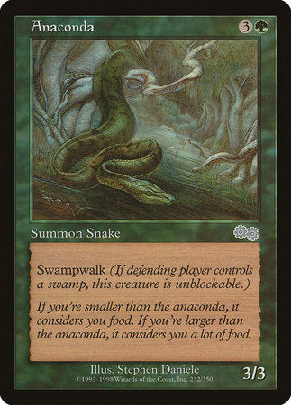 Anaconda [Urza's Saga] | Eastridge Sports Cards & Games