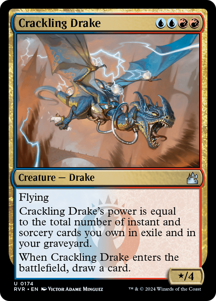 Crackling Drake [Ravnica Remastered] | Eastridge Sports Cards & Games