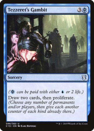 Tezzeret's Gambit [Commander 2019] | Eastridge Sports Cards & Games