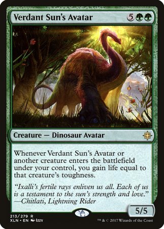 Verdant Sun's Avatar [Ixalan Promos] | Eastridge Sports Cards & Games