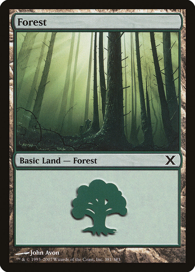 Forest (381) [Tenth Edition] | Eastridge Sports Cards & Games