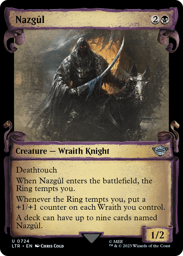 Nazgul (0724) [The Lord of the Rings: Tales of Middle-Earth Showcase Scrolls] | Eastridge Sports Cards & Games