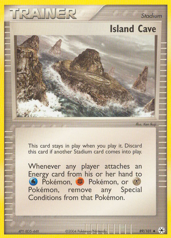 Island Cave (89/101) [EX: Hidden Legends] | Eastridge Sports Cards & Games