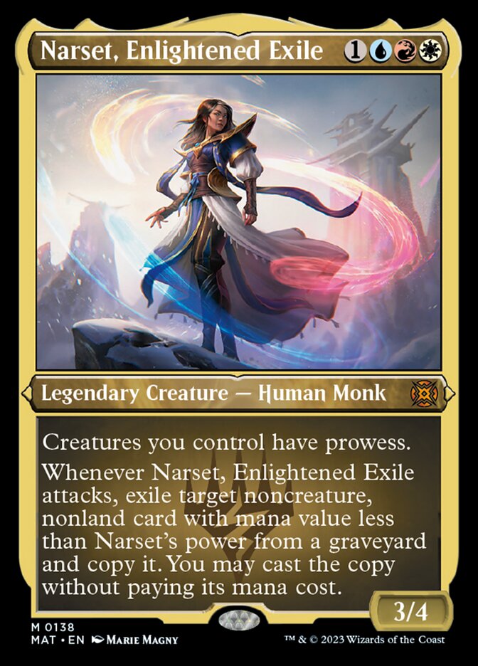 Narset, Enlightened Exile (Foil Etched) [March of the Machine: The Aftermath] | Eastridge Sports Cards & Games