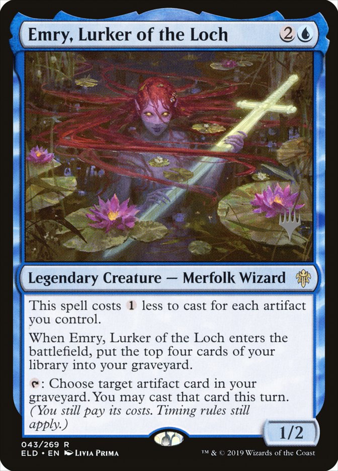 Emry, Lurker of the Loch (Promo Pack) [Throne of Eldraine Promos] | Eastridge Sports Cards & Games