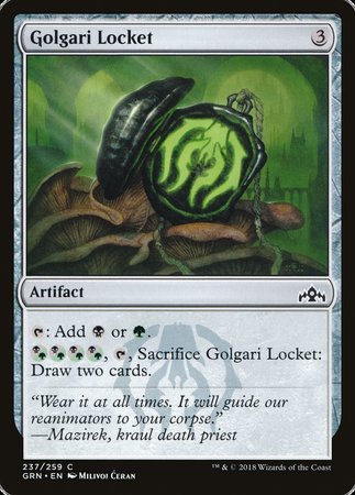 Golgari Locket [Guilds of Ravnica] | Eastridge Sports Cards & Games