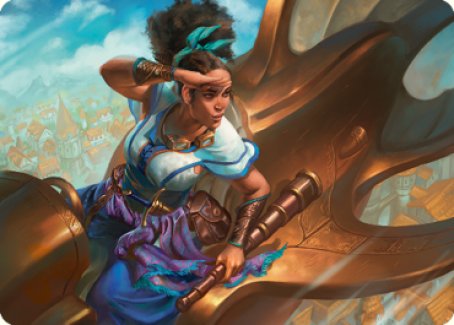 Talas Lookout Art Card [Dominaria United Art Series] | Eastridge Sports Cards & Games