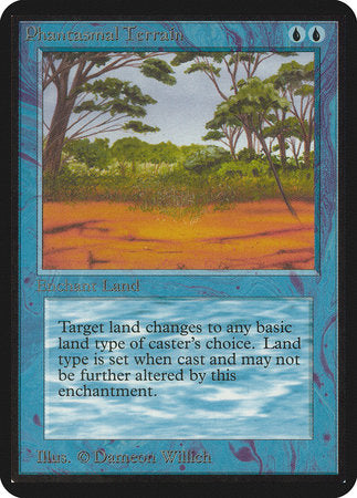 Phantasmal Terrain [Limited Edition Alpha] | Eastridge Sports Cards & Games