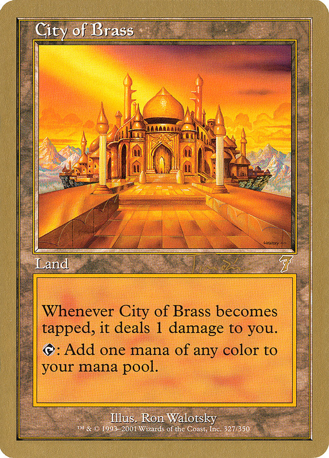 City of Brass (Jan Tomcani) [World Championship Decks 2001] | Eastridge Sports Cards & Games