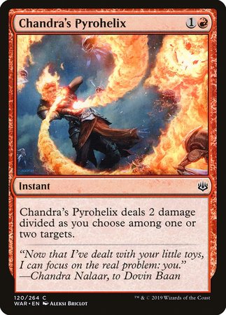 Chandra's Pyrohelix [War of the Spark] | Eastridge Sports Cards & Games