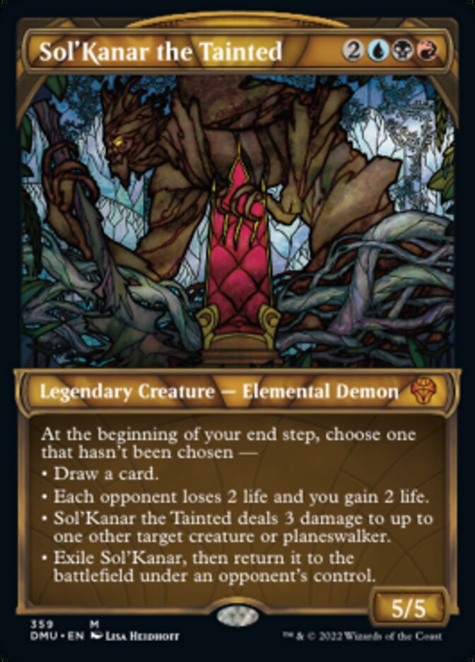 Sol'Kanar the Tainted (Showcase Textured) [Dominaria United] | Eastridge Sports Cards & Games