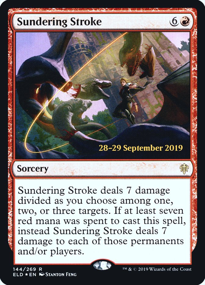 Sundering Stroke  [Throne of Eldraine Prerelease Promos] | Eastridge Sports Cards & Games