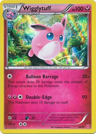 Wigglytuff (30/30) [XY: Trainer Kit 1 - Wigglytuff] | Eastridge Sports Cards & Games