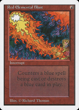 Red Elemental Blast [Unlimited Edition] | Eastridge Sports Cards & Games