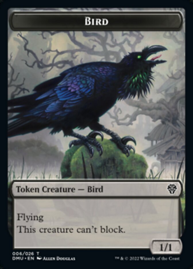 Bird Token (006) [Dominaria United Tokens] | Eastridge Sports Cards & Games