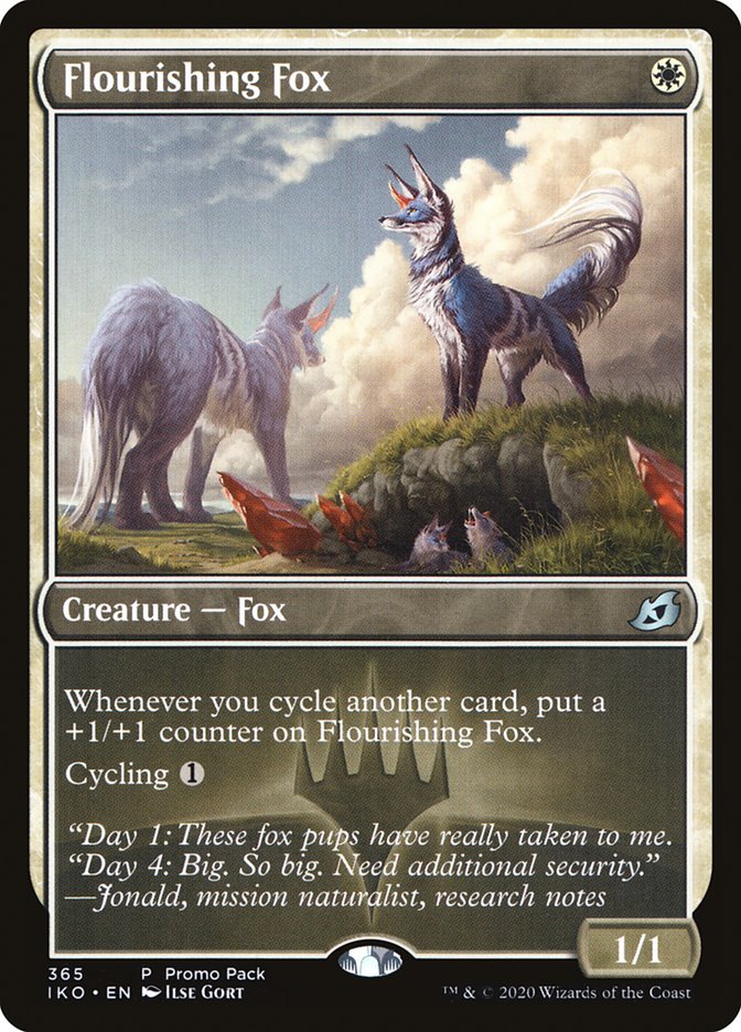 Flourishing Fox (Promo Pack) [Ikoria: Lair of Behemoths Promos] | Eastridge Sports Cards & Games