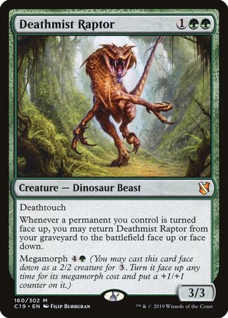 Deathmist Raptor [Commander 2019] | Eastridge Sports Cards & Games